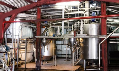 Unité de distillation industrielle Ferrant PHE